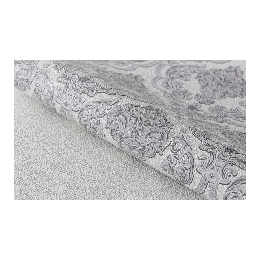 Обои виниловые Аспект Маркиз серые 10128-18 0,53х10,05 м