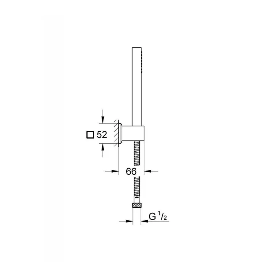 Душевой набор Grohe Euphoria Cube plus 27889000