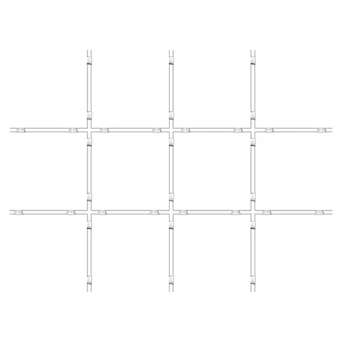 Плитка настенная Kerama Marazzi Конфетти белый 1230T полотно из 12 частей 9,9х9,9 30х40