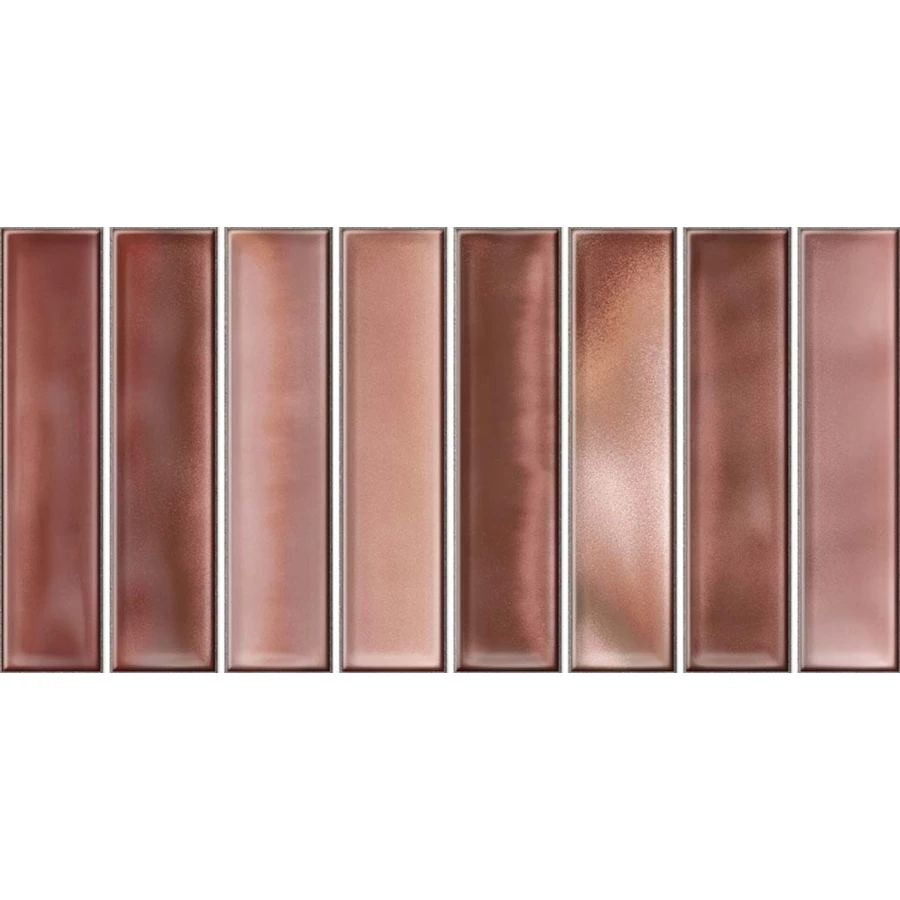 Плитка настенная EL Barco Alba Coral глянцевая розовая 30x15 см