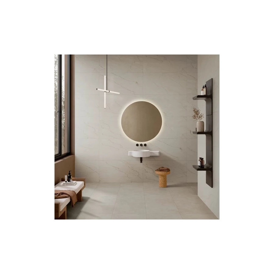 Керамогранит Vitra SilkMarble Марфим Кремовый Матовый Ректификат R9 K947792R0001VTET 60x60 см