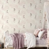 Обои флизелиновые Palitra Home Mary Fairy HomeColor бежевые HC72343-25 1,06х10,05 м