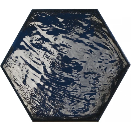 Керамогранит Prissmacer Rain blue hex 22,8х19,8