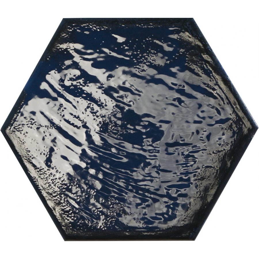 Керамогранит Prissmacer Rain blue hex 22,8х19,8