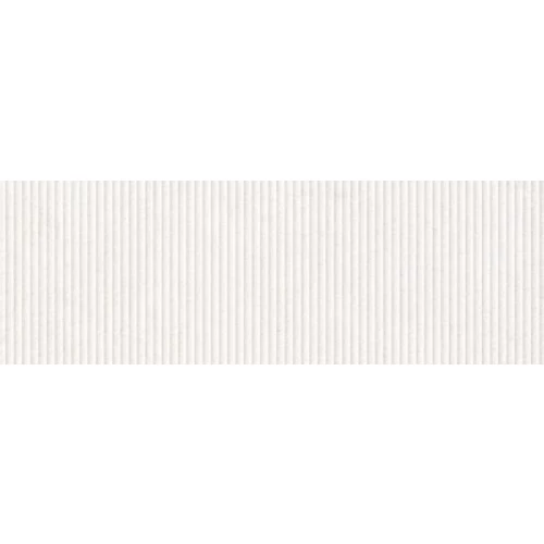 Плитка настенная Peronda Versa White Lines R матовая белая 5087843064 100х33,3 см