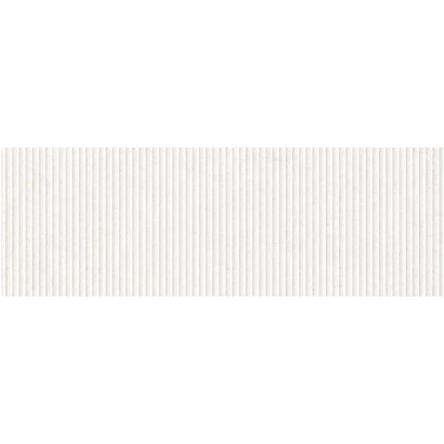 Плитка настенная Peronda Versa White Lines R матовая белая 5087843064 100х33,3 см