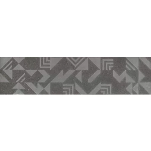 Керамогранит Kerama Marazzi Про Матрикс Декор матовый черный SBD014/DD3184 60х15 см