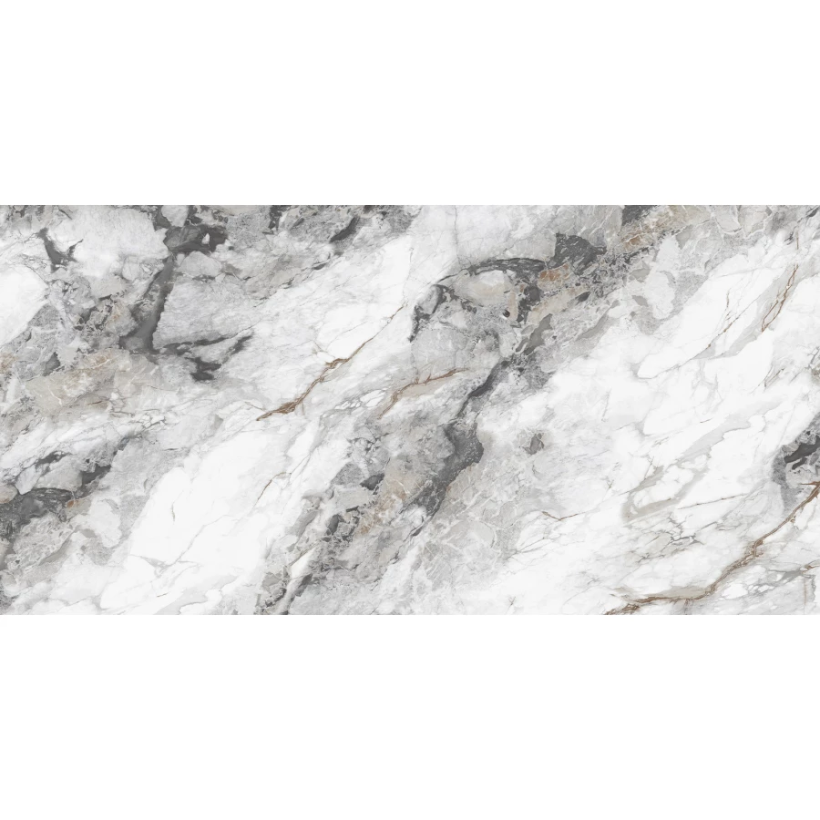 Керамогранит Delacora Mirage Rock лаппатированный граниль серый D120263LG 120х60 см