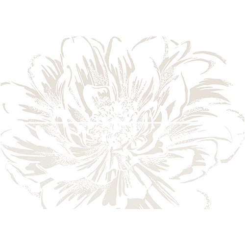 Панно Kerlife Strato Anemone Crema кремовый (компл. из 2-х шт.) 50.2*70.9 см