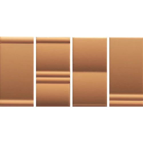Плитка керамическая 41zero42 Му Сарамел Матте Микс / Mou Caramel Matte Mix матовая коричневая 4101110 12,5х6,2 см
