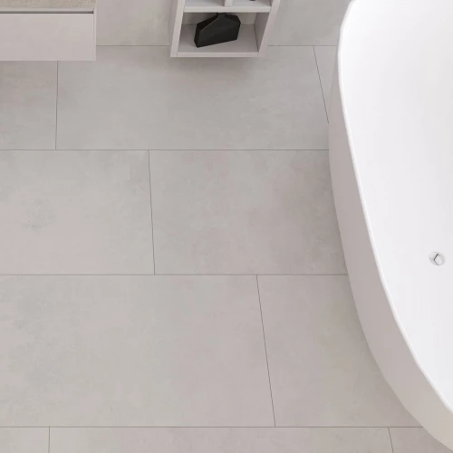 Керамогранит Neodom Concept Concrete White Matt матовый белый N12610 120x60 см