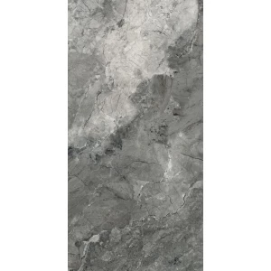 Керамогранит Vitra MarbleSet Иллюжн Лаппато R9 темно-серый 60х120 см