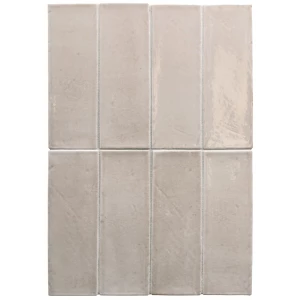 Керамогранит Equipe Miyako Morchella gloss глянцевый серый 32324 15x5 см