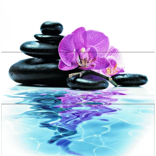 Панно Ceracasa Brazil Deco Nova комплект из 3 плиток 250х730 мм/750х730 мм