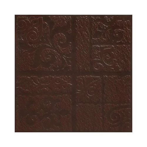 Клинкерная плитка Керамин Каир 4Д коричневый рельеф 29,8х29,8