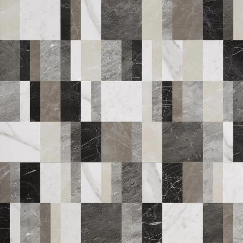 Пано Fap Ceramiche Roma Classic Frames Inserto Mix 3 Комплект Из 3-х штук fOAD 91,5х91,5 см