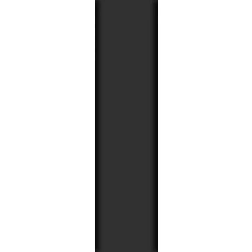 Плитка настенная Creto Aquarelle Black глянцевая черная 12-00-4-29-10-04-2561 24х5,8 см