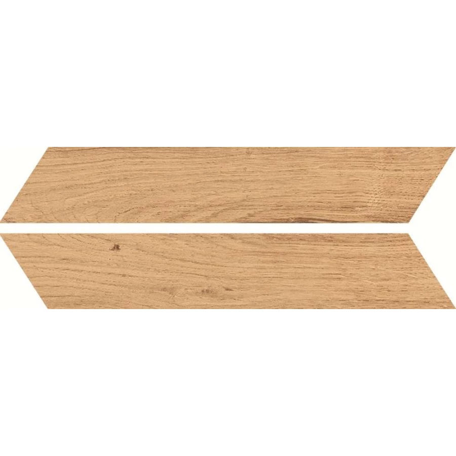 Керамогранит Bottegа Venetа Feelwood Blonde Chevron матовый бежевый B71013 40,7х7,5 см