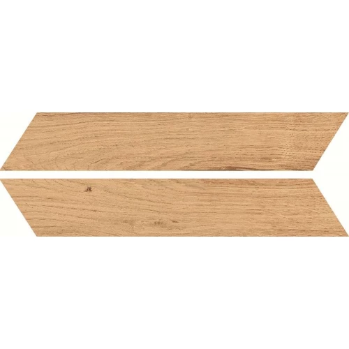 Керамогранит Bottegа Venetа Feelwood Blonde Chevron матовый бежевый B71013 40,7х7,5 см