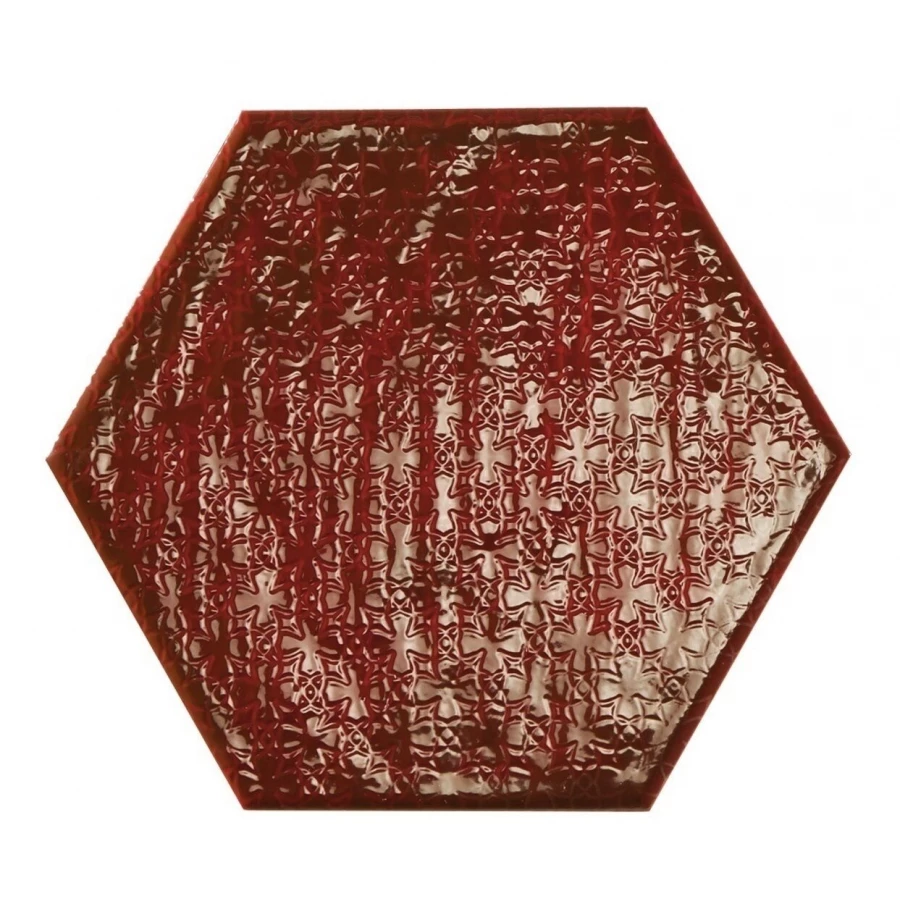 Керамогранит Prissmacer Rain Bordeaux Mist dec 22,8х19,8 см