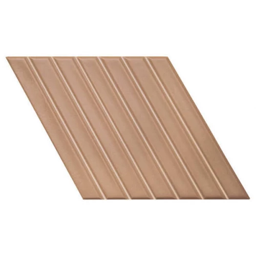 Плитка настенная WOW Spike Bars A Earth Matt матовая коричневая 135018 25,9х15 см