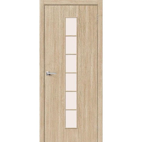 Межкомнатная дверь Bravo 2С 200x60 экошпон Direct полотно Сатинато цвет Л-21 (БелДуб)