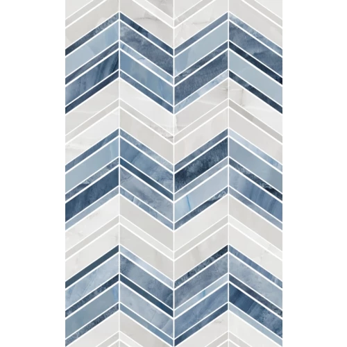 Декор Шахтинская плитка Аника голубой 01 25х40