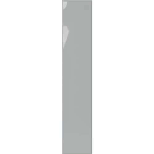 Плитка настенная DNA Tiles Plinto grey gloss 54,2х10,7 см