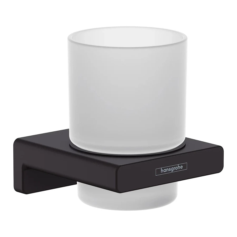 Стакан для зубных щеток Hansgrohe AddStoris матовый черный 41749670