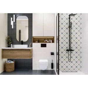 Керамогранит New Trend Design Art Light Grey матовый светло-серый GP2020DNA05 20х20 см