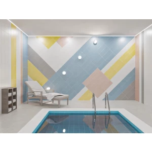 Плитка настенная Azori Палитра Розовый 00-00001909 50,5х20,1 см