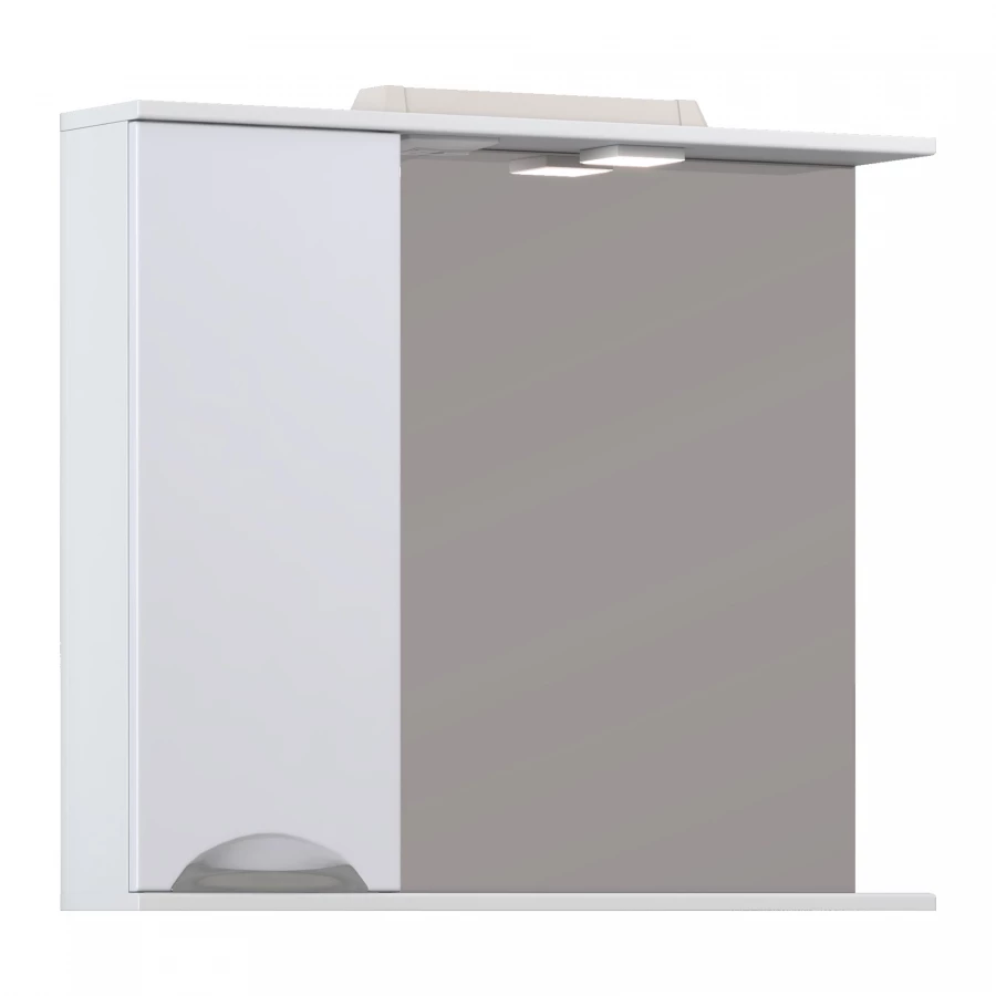 Зеркало шкаф Vigo Callao 800 навесной левый со спотом z.CAL.80.L.El 80x70 см