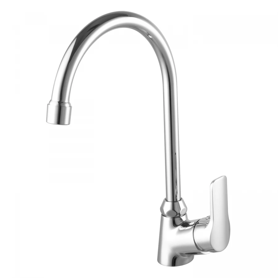 Смеситель для кухни Azario поворотный излив керамический картридж хром AZ-HU245897