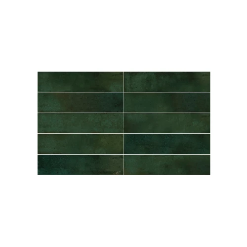 Плитка настенная Creto Magic глянцевая зеленая 12-01-4-29-04-85-2563 24х5,8 см