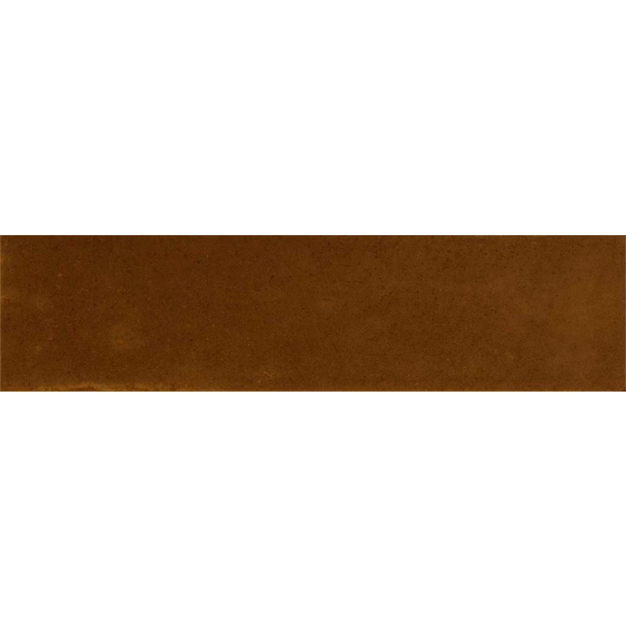 Плитка настенная Ribesalbes Hope Ocre глянцевая терракотовая 30х7,5 см