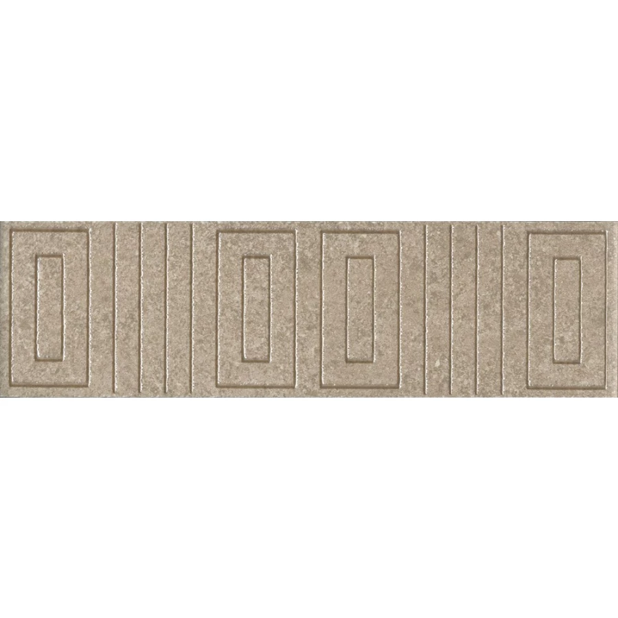 Плитка настенная Kerama Marazzi Матрикс Бордюр матовый бежевый OS/C242/8344 20х5,7 см