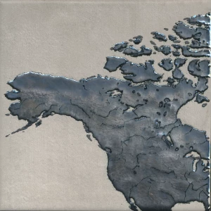 Панно Kerama Marazzi Вокруг Света 8 частей 20х20 полуматовое серо-бежевое OS/A249/8x/5285 80x40 см