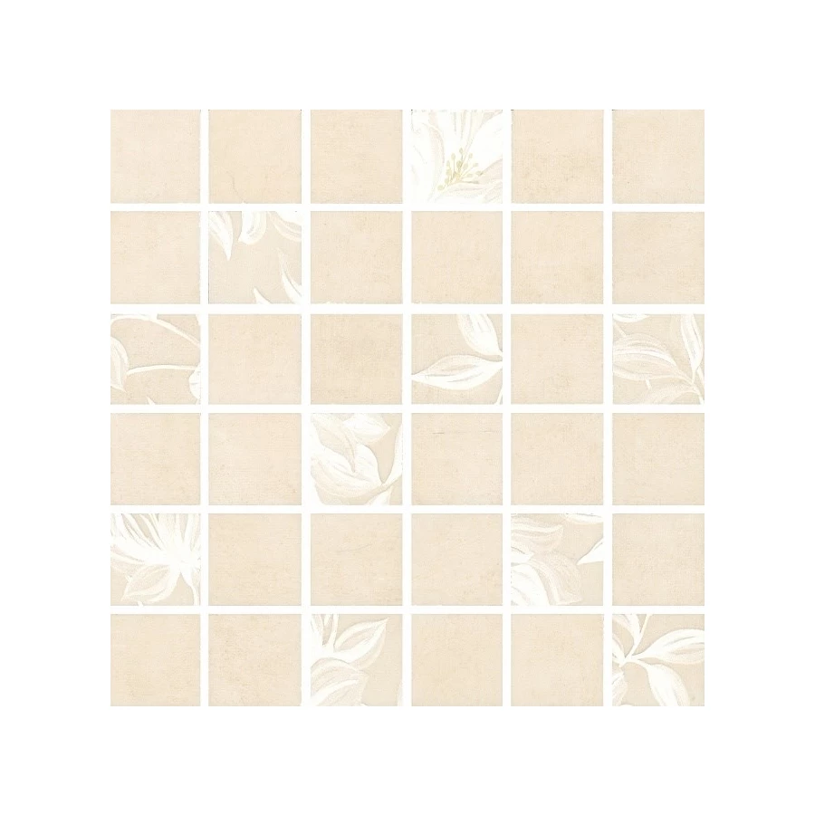 Плитка настенная Kerama Marazzi Каподимонте Декор мозаичный глянцевый бежевый MM11099 30х30 см