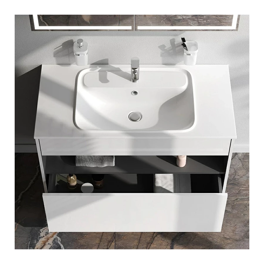 Раковина мебельная Am Pm Func M8FWPC1000WM 100 см