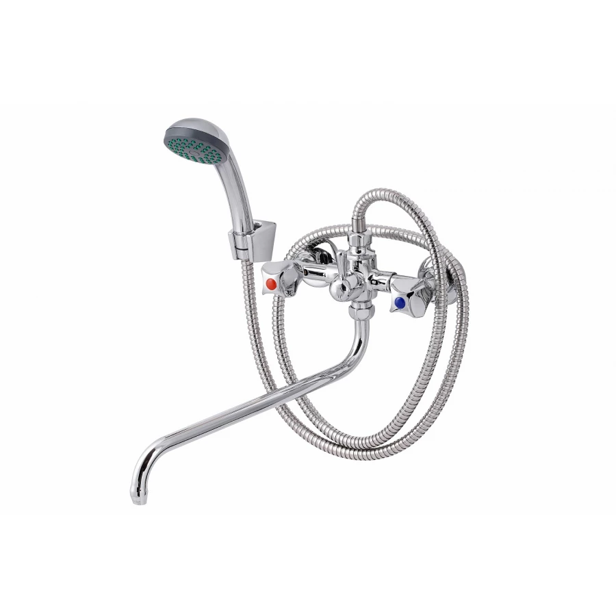 Смеситель для ванны с душем ПСМ-Профсан PSM-150-К50 СТАНДАРТ-Б тип См-ВУДРНШлр хром