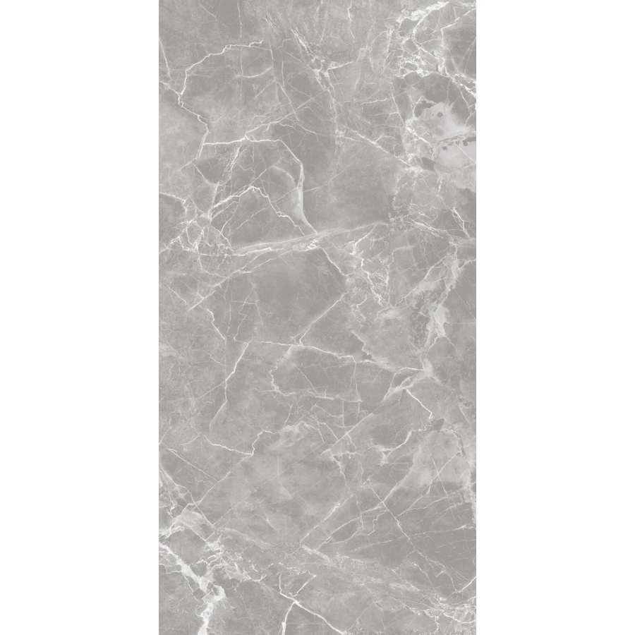 Керамогранит Global Tile Solo NB PGT 2198 грес глазурованный полированный серый 120*60 см