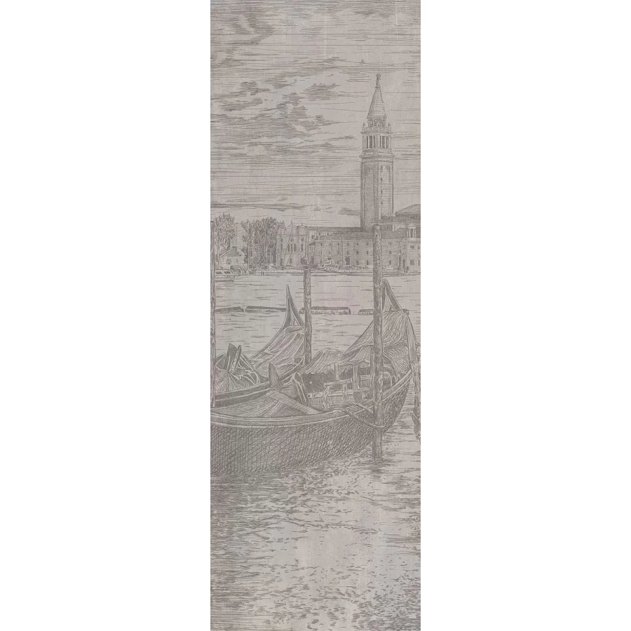 Панно Kerama Marazzi Гварди из 3-х частей 30x89,5 обрезное матовое серое VT/A622/3x/13126TR 90х89,5 см