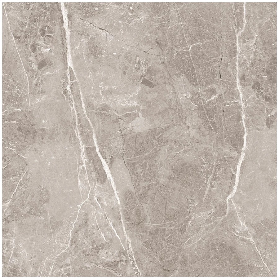 Керамогранит Laparet Obsidian Grey Полированный серый 60х60 см