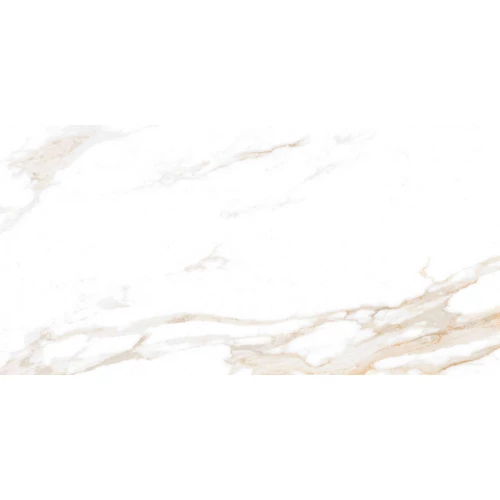 Керамогранит Ceradim Calacatta Regal Gold белый Полированный 120х60 см