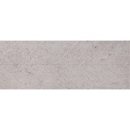 Плитка настенная Porcelanosa Prada Acero Spiga матовая серая 100239874 120х45 см