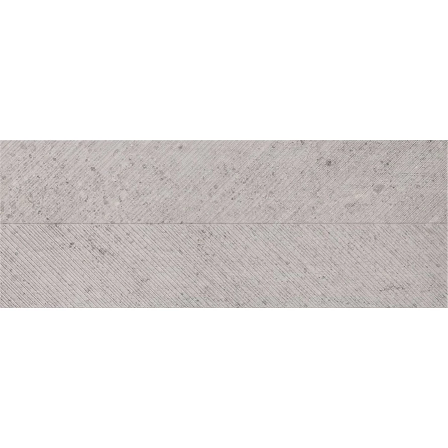 Плитка настенная Porcelanosa Prada Acero Spiga матовая серая 100239874 120х45 см