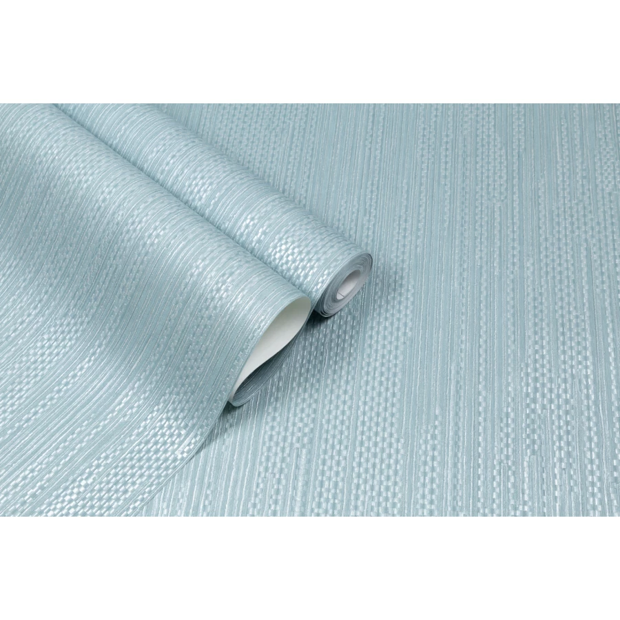 Обои флизелиновые Palitra Prestige EQ Vertical Exclusive Quality бирюзовые PC72116-67 1,06х10,05 м