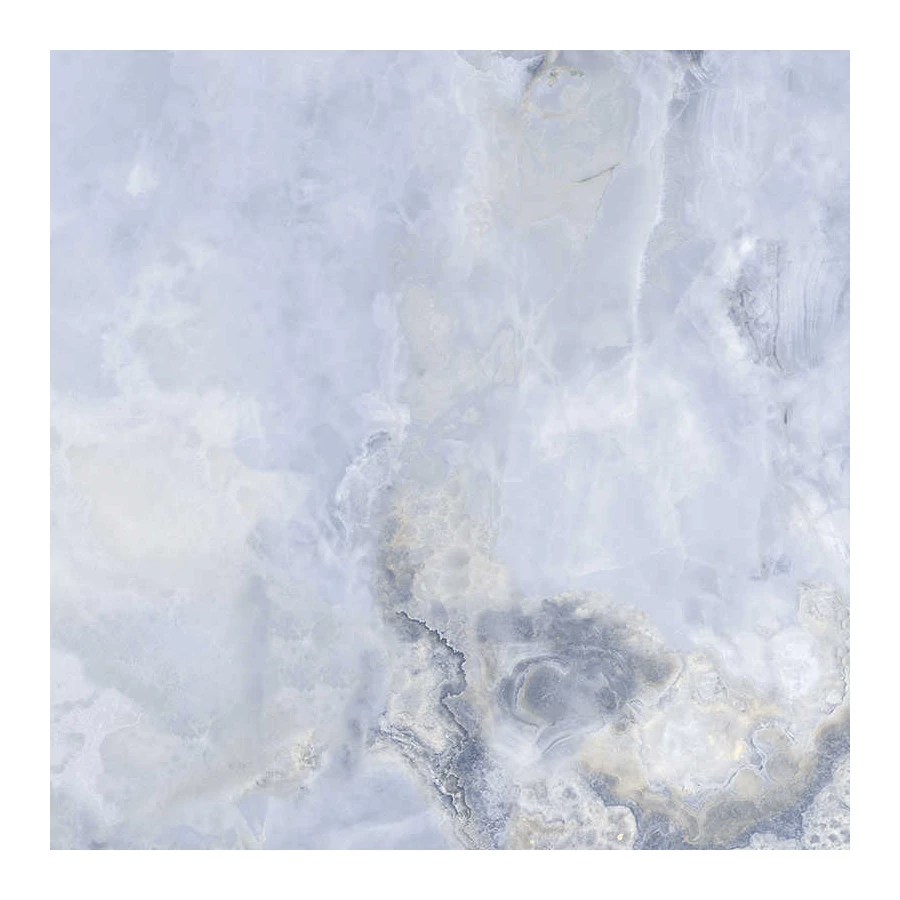 Керамогранит Colortile Onyx Sea Blue матовый голубой 60*60 см