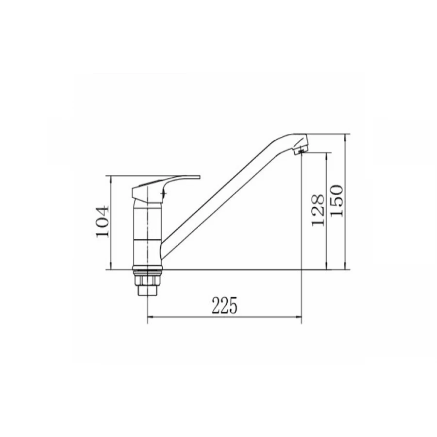 Смеситель для кухни Fashun A4937