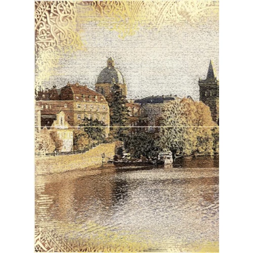 Панно ALMA Ceramica Прага из 2 плиток ПН7ПГ2 36,4х49,8